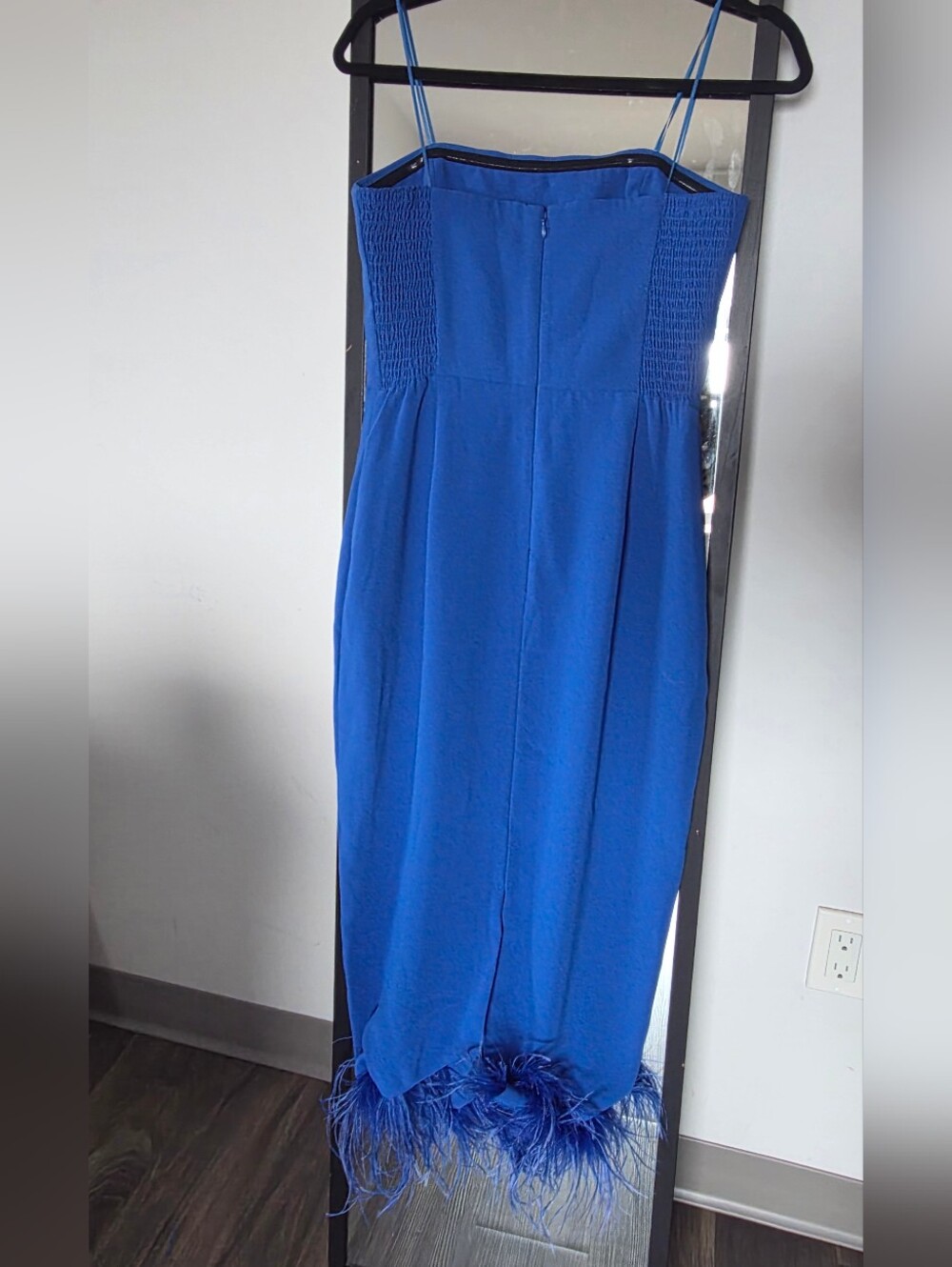 X Revolve Amanda Uprichard Simpson Midi Dress In Cobalt - Picture 5 of 9
